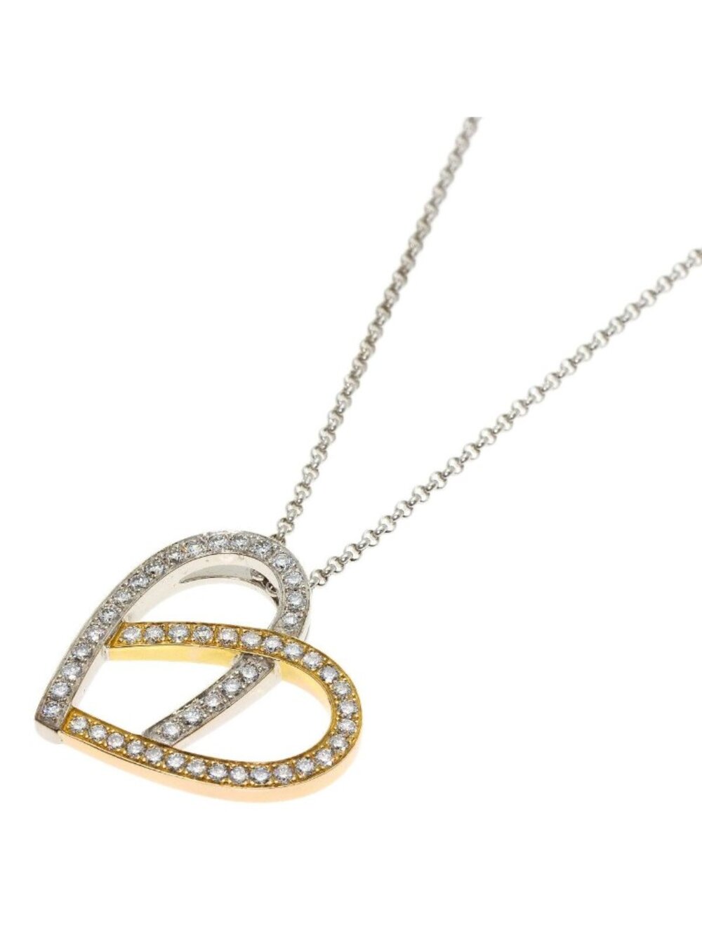 Celine Heart Diamond Necklace